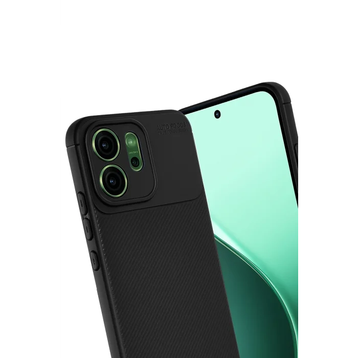 Mey İthalat®   Reno 14F Auto Focus Karbon Kapak - Siyah