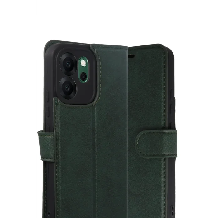 Mey İthalat®   Reno 14F Trend S Plus Kapaklı Kılıf - Yeşil