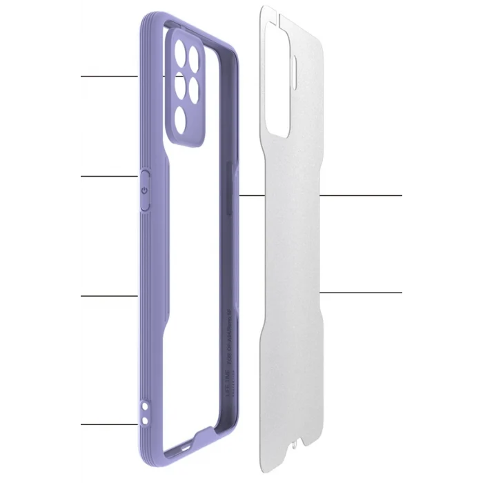 Mey İthalat®   Reno 5 Lite Kılıf Platin Silikon - Sarı