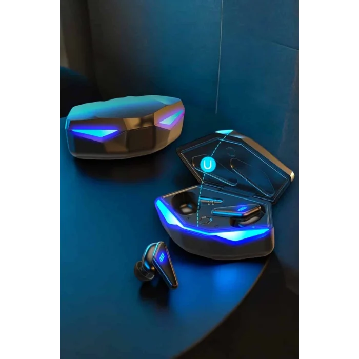 Mey İthalat® RGB Işıklı Yüksek Ses Kaliteli Gamer Kulaklık Bluetooth Bağlantılı