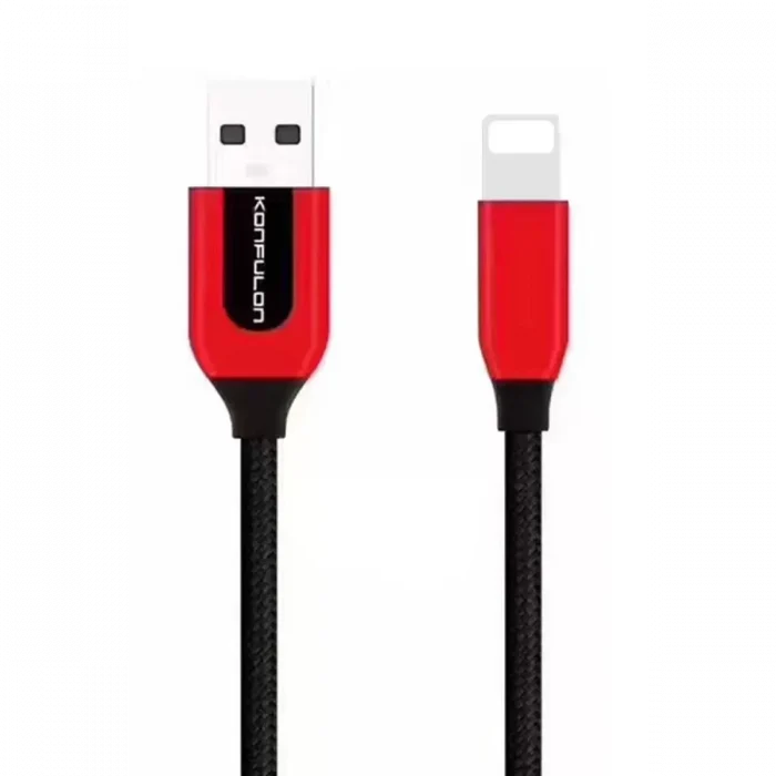 Mey İthalat®  S51 Lightning Kablo iphone Uyumlu 1M 3A - Siyah