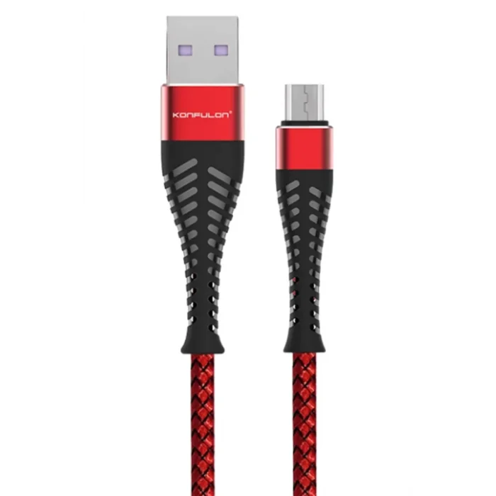 Mey İthalat®  S61 Micro USB Kablo 1.2M 2.1A - Kırmızı