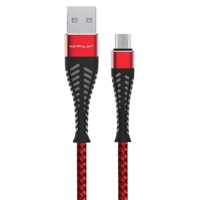 Mey İthalat®  S61 Micro USB Kablo 1.2M 2.1A - Kırmızı