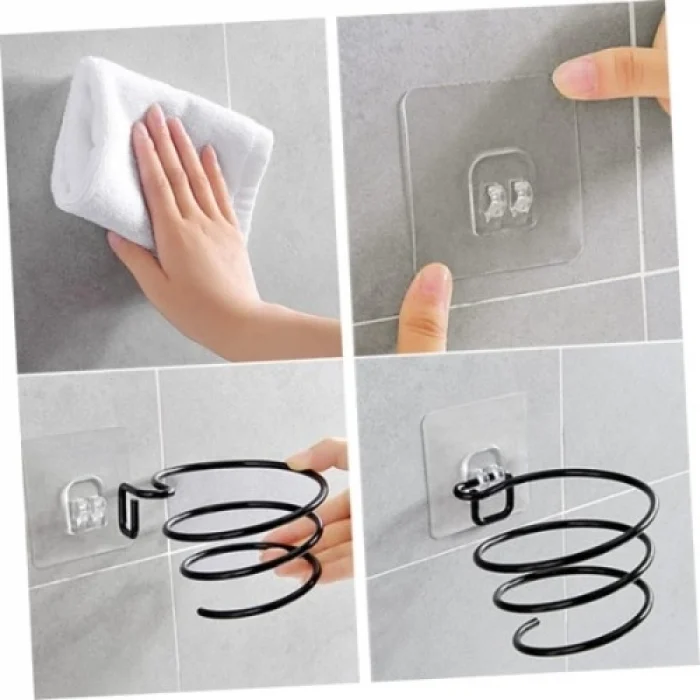 Mey İthalat® Saç Kurutma Makinesi Tutucu