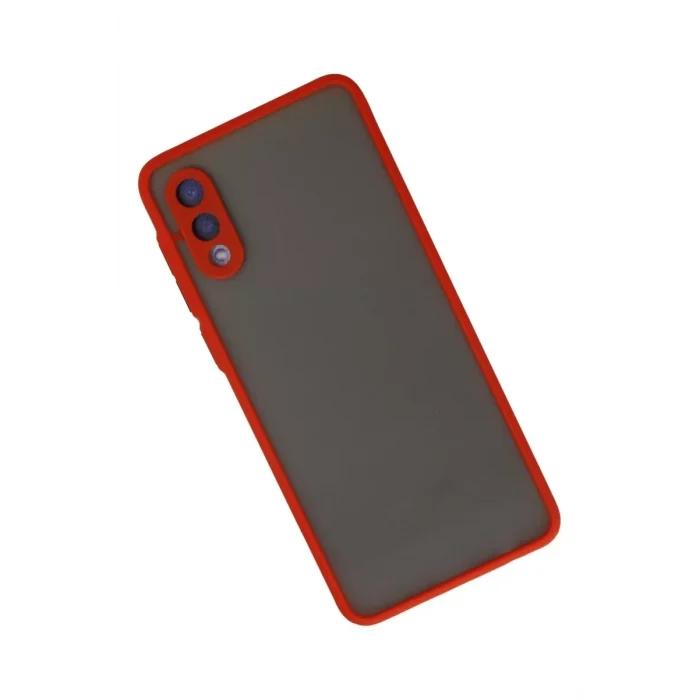Mey İthalat®  Samsung Galaxy A02 Kılıf Montreal Silikon Kapak - Kırmızı