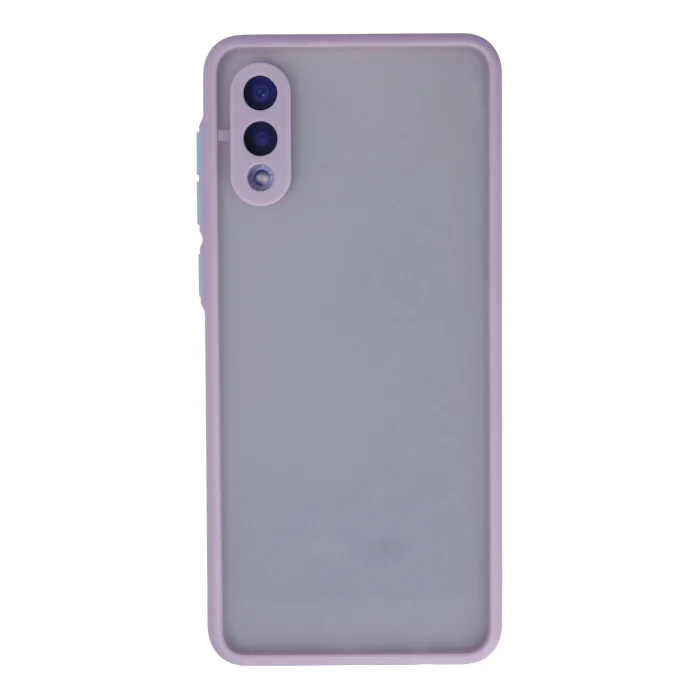 Mey İthalat®  Samsung Galaxy A02 Kılıf Montreal Silikon Kapak - Mor