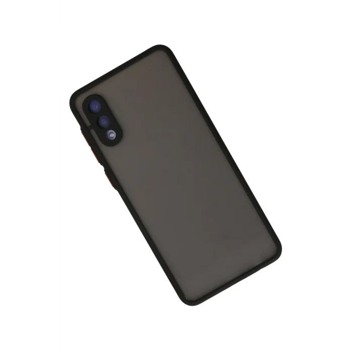 Mey İthalat®  Samsung Galaxy A02 Kılıf Montreal Silikon Kapak - Siyah