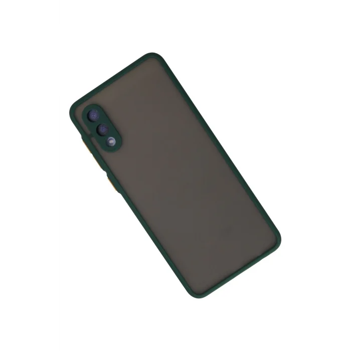 Mey İthalat®  Samsung Galaxy A02 Kılıf Montreal Silikon Kapak - Yeşil