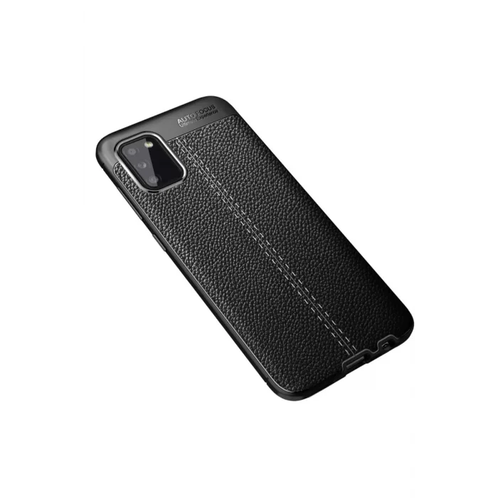 Mey İthalat®  Samsung Galaxy A02S Kılıf Auto Focus Kapak - Siyah