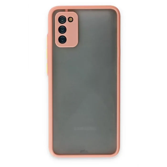 Mey İthalat®  Samsung Galaxy A02S Kılıf Montreal Silikon Kapak - Pembe
