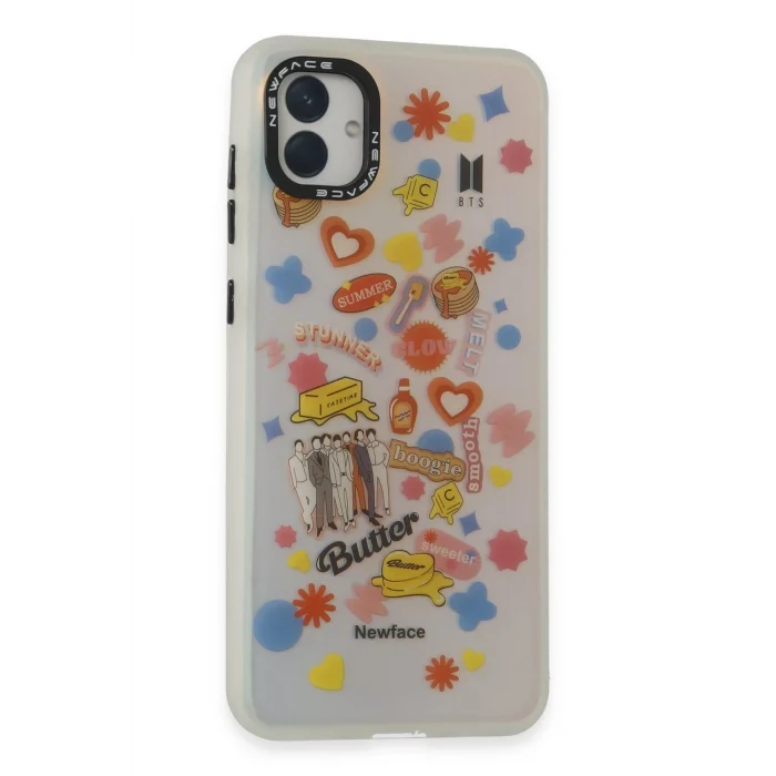 Mey İthalat®  Samsung Galaxy A04 Kılıf Estoril Desenli Kapak - Estoril - 16