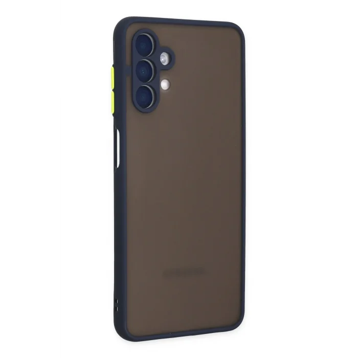 Mey İthalat®  Samsung Galaxy A04S Kılıf Montreal Silikon Kapak - Lacivert