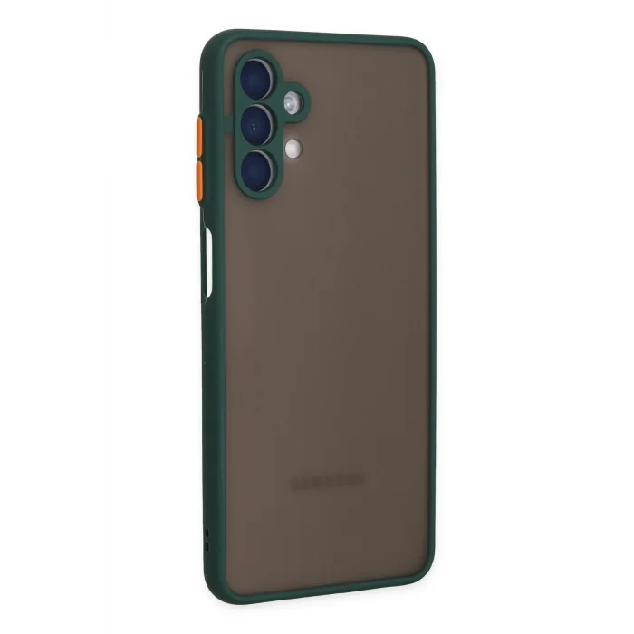 Mey İthalat®  Samsung Galaxy A04S Kılıf Montreal Silikon Kapak - Yeşil