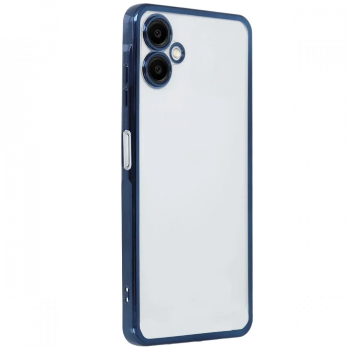 Mey İthalat®  Samsung Galaxy A06 Kılıf  Lensli Silikon - Lacivert