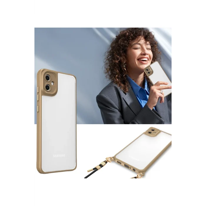 Mey İthalat®  Samsung Galaxy A06 Kılıf Penta Silikon Kılıf - Şeffaf