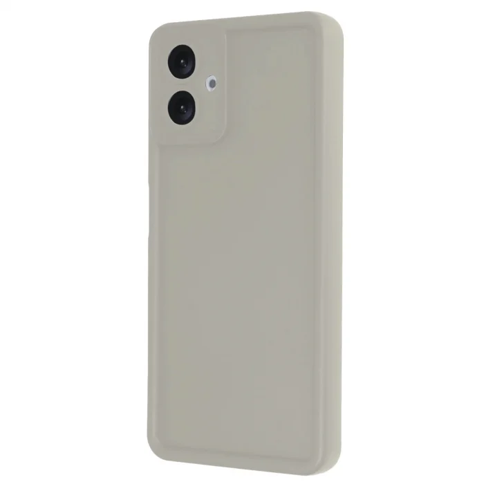 Mey İthalat®  Samsung Galaxy A06 Kılıf Viera Silikon - Krem