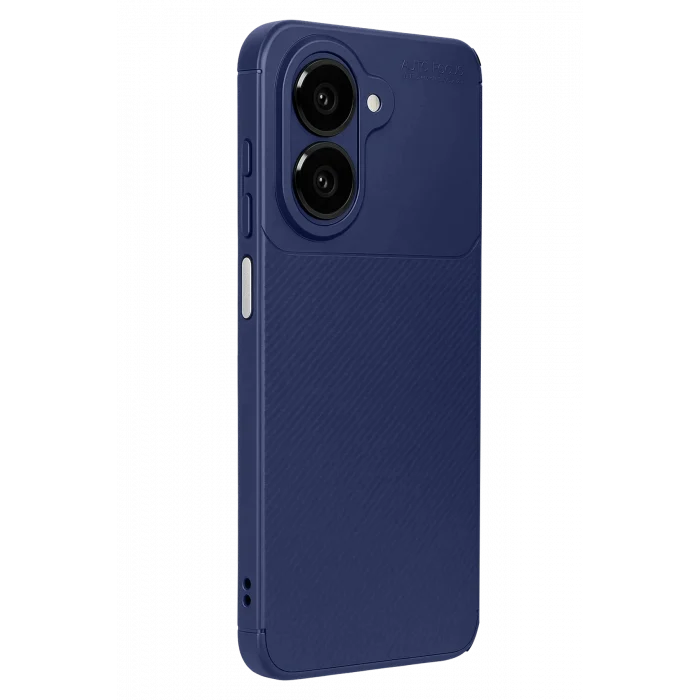 Mey İthalat®  Samsung Galaxy A07 4G Auto Focus Karbon Kapak - Lacivert