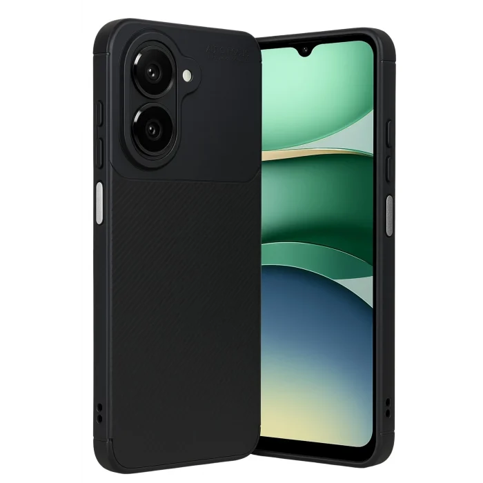 Mey İthalat®  Samsung Galaxy A07 4G Auto Focus Karbon Kapak - Siyah