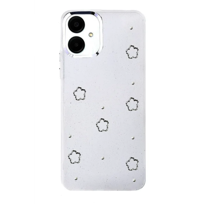 Mey İthalat®  Samsung Galaxy A07 4G Fiyonk Desenli Kapak - Desen 2