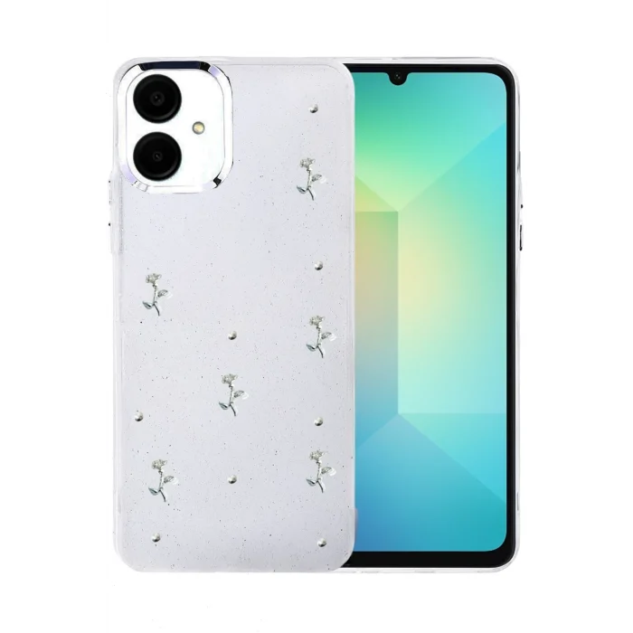 Mey İthalat®  Samsung Galaxy A07 4G Fiyonk Desenli Kapak - Desen 4