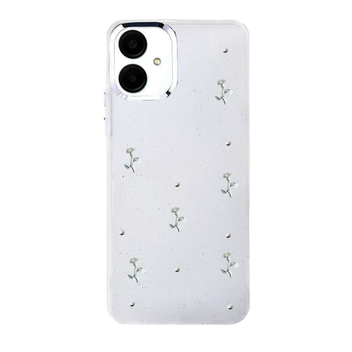 Mey İthalat®  Samsung Galaxy A07 4G Fiyonk Desenli Kapak - Desen 4
