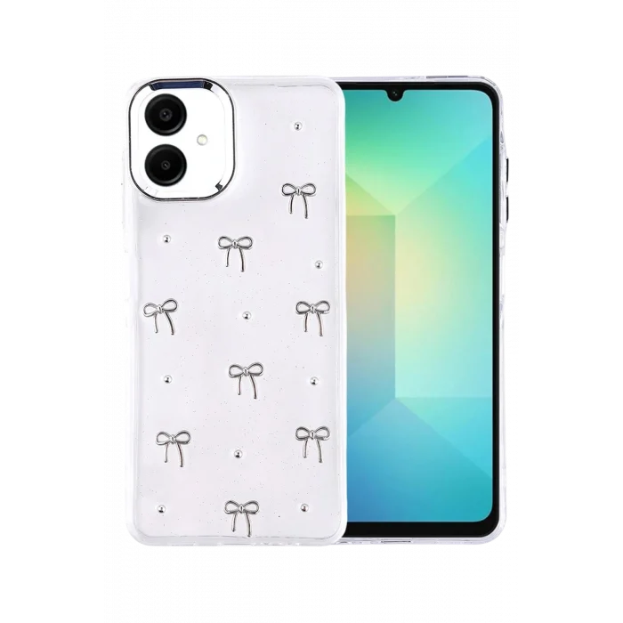 Mey İthalat®  Samsung Galaxy A07 4G Fiyonk Desenli Kapak - Desen 5