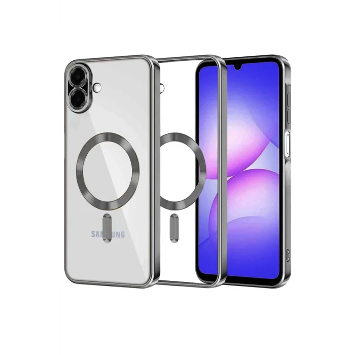 Mey İthalat®  Samsung Galaxy A07 4G Kross Magneticsafe Kapak - Titan Gri