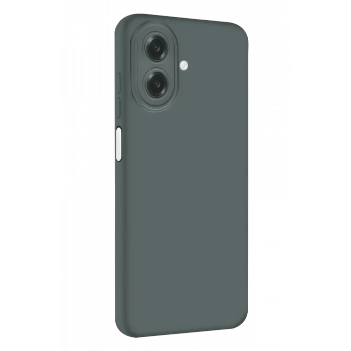 Mey İthalat®  Samsung Galaxy A07 4G Nano içi Kadife Silikon - Gri