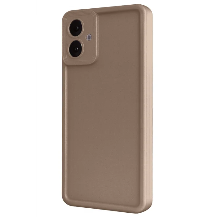 Mey İthalat®  Samsung Galaxy A07 4G Viera Silikon - Kahverengi