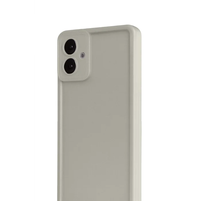 Mey İthalat®  Samsung Galaxy A07 4G Viera Silikon - Krem