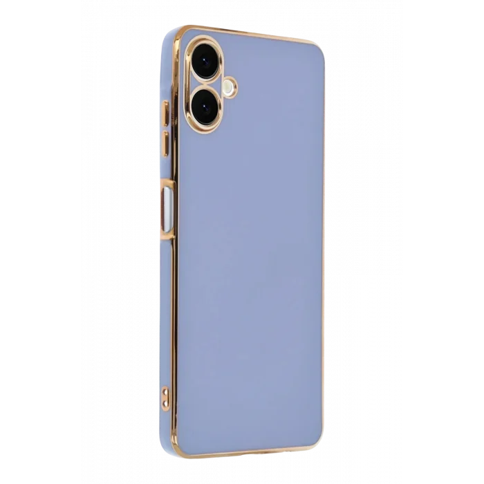 Mey İthalat®  Samsung Galaxy A07 4G Volet Silikon - Mavi
