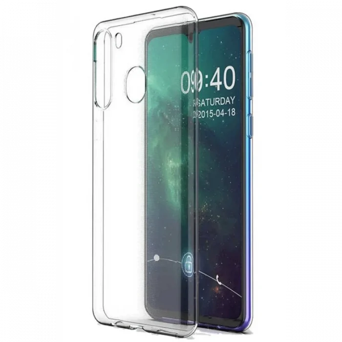 Mey İthalat®  Samsung Galaxy A11 Kılıf Lüx Şeffaf Silikon