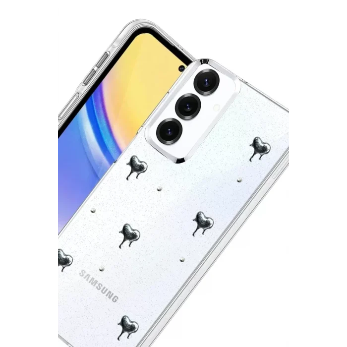 Mey İthalat®  Samsung Galaxy A14 4G Fiyonk Desenli Kapak - Desen 1
