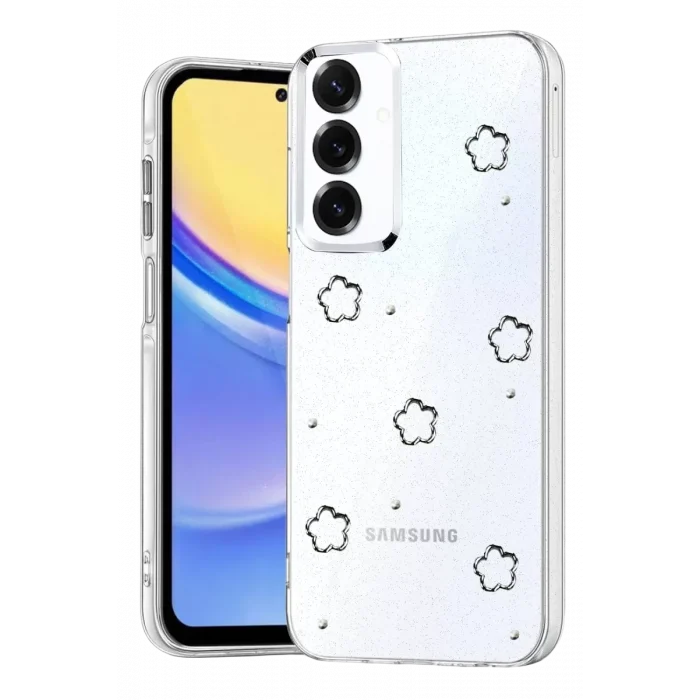 Mey İthalat®  Samsung Galaxy A14 4G Fiyonk Desenli Kapak - Desen 2