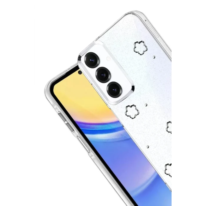 Mey İthalat®  Samsung Galaxy A14 4G Fiyonk Desenli Kapak - Desen 2