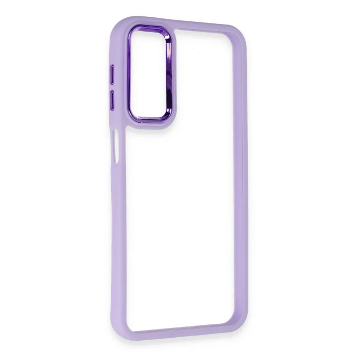 Mey İthalat®  Samsung Galaxy A14 4G Kılıf Dora Kapak - Lila