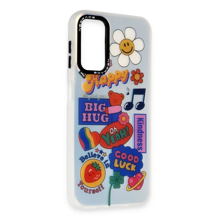 Mey İthalat®  Samsung Galaxy A14 4G Kılıf Estoril Desenli Kapak - Estoril - 15