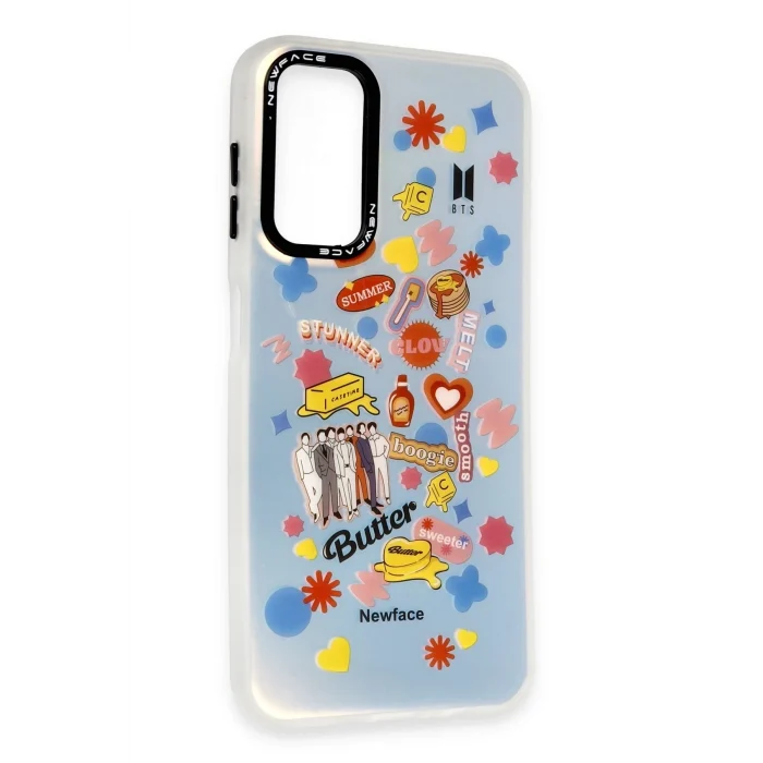 Mey İthalat®  Samsung Galaxy A14 4G Kılıf Estoril Desenli Kapak - Estoril - 16