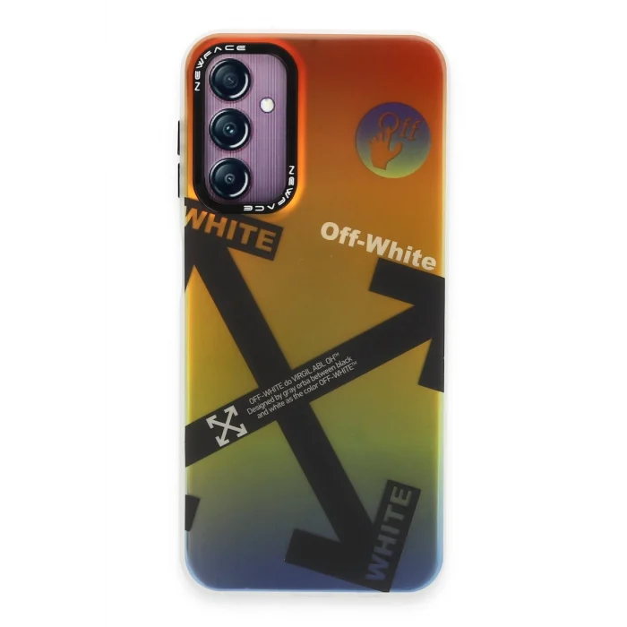 Mey İthalat®  Samsung Galaxy A14 4G Kılıf Estoril Desenli Kapak - Estoril - 5