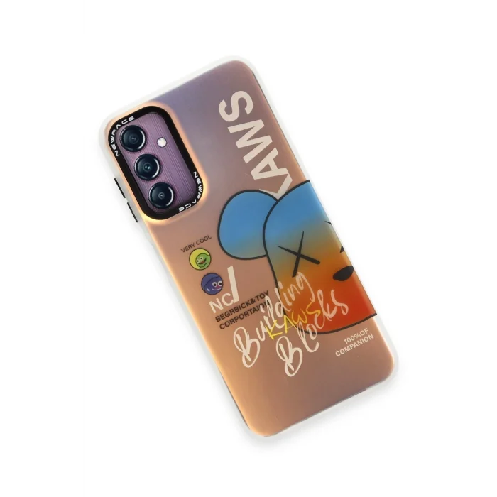 Mey İthalat®  Samsung Galaxy A14 4G Kılıf Estoril Desenli Kapak - Estoril - 6