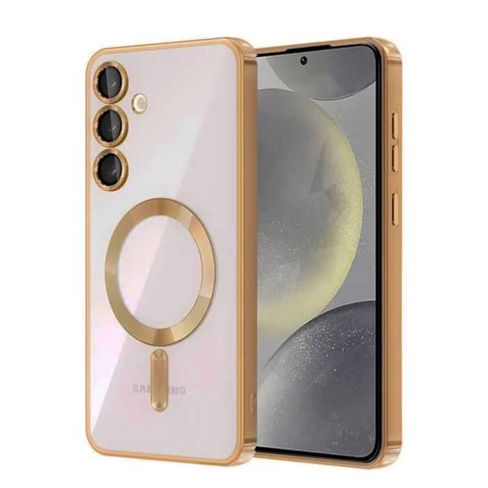 Mey İthalat®  Samsung Galaxy A15 4G Kross Magneticsafe Kapak - Çöl Titanyum