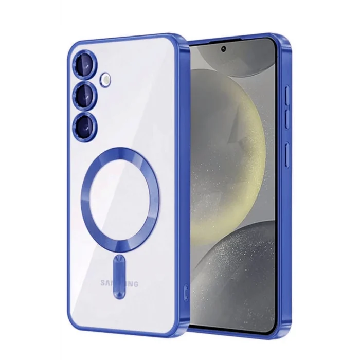 Mey İthalat®  Samsung Galaxy A15 4G Kross Magneticsafe Kapak - Lacivert