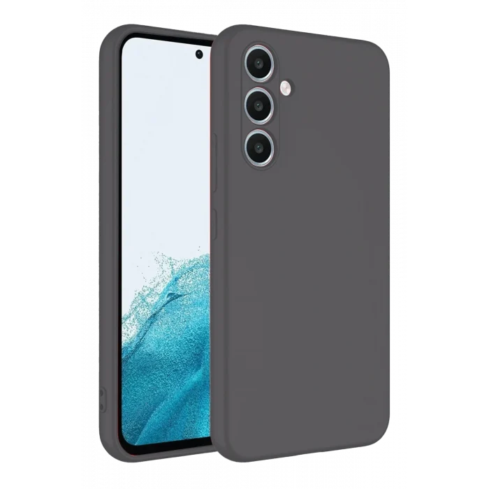 Mey İthalat®  Samsung Galaxy A16 5G Kılıf First Silikon - Gri