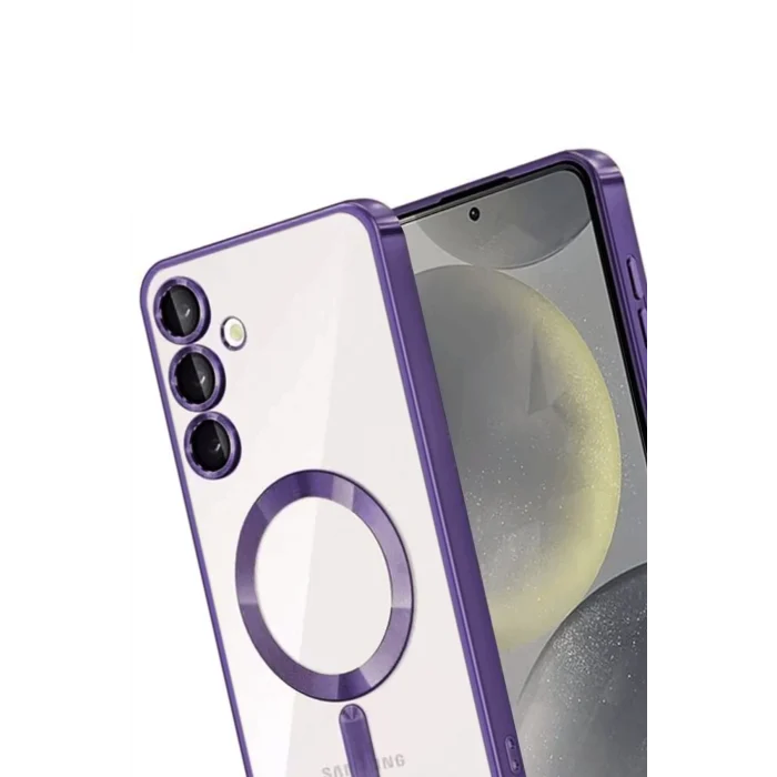 Mey İthalat®  Samsung Galaxy A16 5G Kross Magneticsafe Kapak - Mor