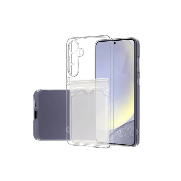 Mey İthalat®  Samsung Galaxy A17 5G Kart Şeffaf Silikon - Şeffaf
