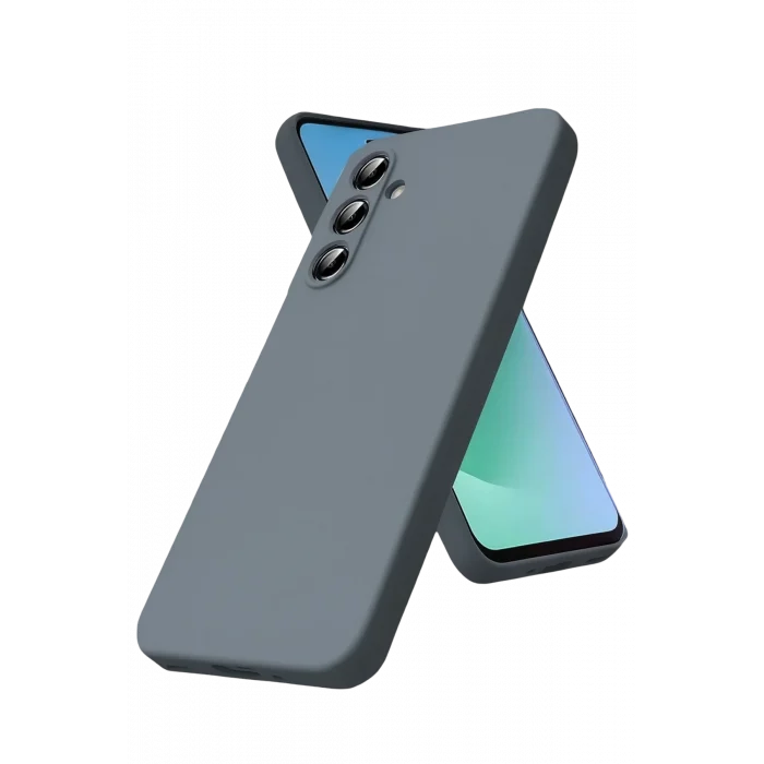 Mey İthalat®  Samsung Galaxy A17 5G Nano içi Kadife Silikon - Gri