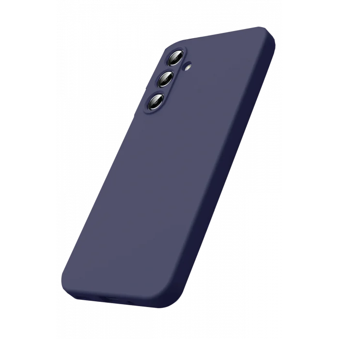 Mey İthalat®  Samsung Galaxy A17 5G Nano içi Kadife Silikon - Lacivert