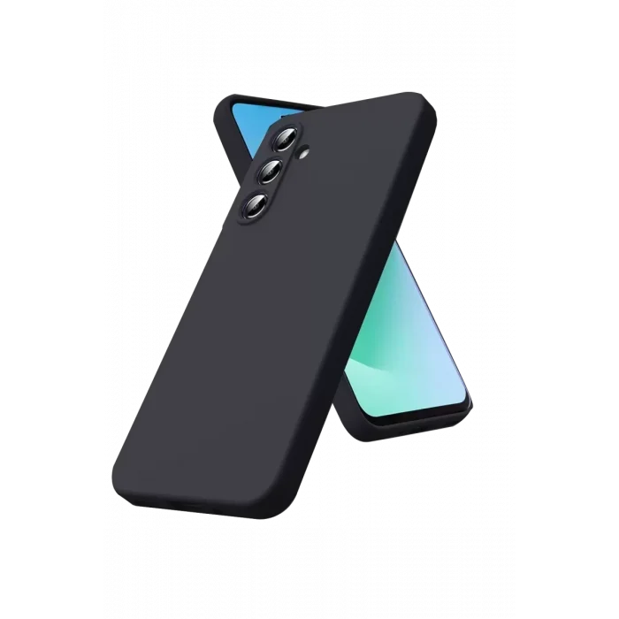 Mey İthalat®  Samsung Galaxy A17 5G Nano içi Kadife Silikon - Siyah
