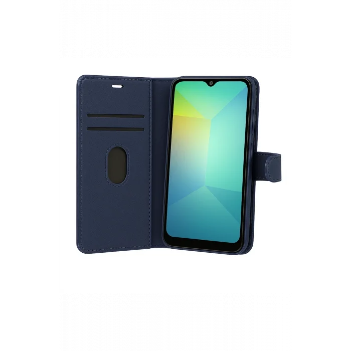 Mey İthalat®  Samsung Galaxy A17 5G Trend S Plus Kapaklı Kılıf - Lacivert