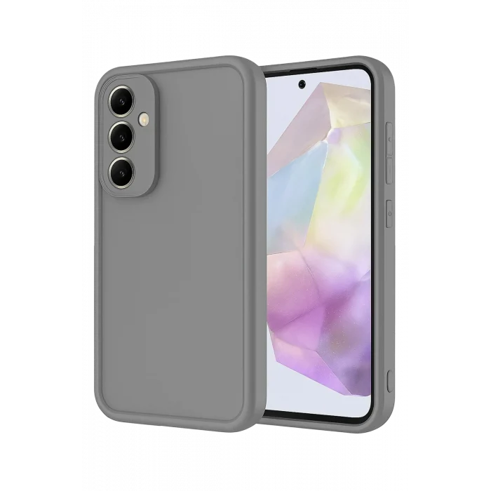 Mey İthalat®  Samsung Galaxy A17 5G Viera Silikon - Gri